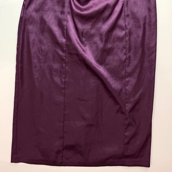Le Chateau Purple Cocktail Dress - Picture 5 of 11